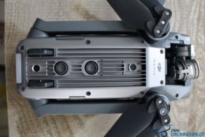 DJI Mavic Pro Drohne reinigen Sensoren an der Unterseite