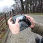 Der erste Drohnenflug DJI Mavic Pro Fernbedienung