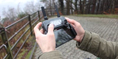 Der erste Drohnenflug DJI Mavic Pro Fernbedienung