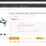 Drohne in China kaufen Gearbest