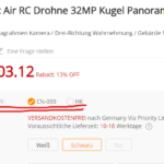 Drohnen in China kaufen Gearbest Lager