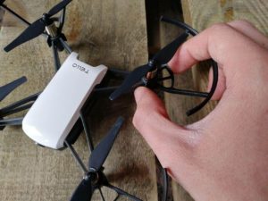 DJI Ryze Tello Propellerschutz entfernen