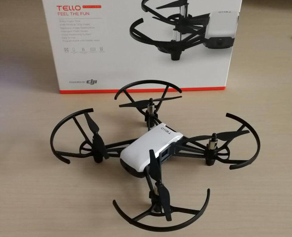 DJI Ryze Tello aktivieren starten