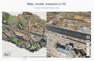 Drohnen Einsatzgebiete 3D-Modell Mapping