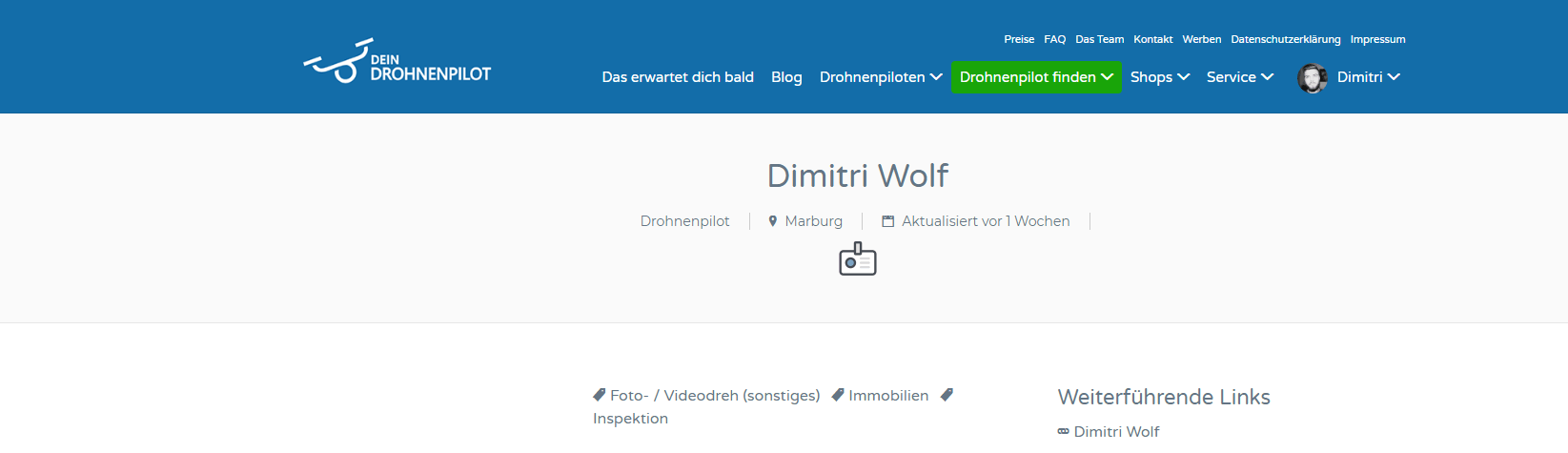 Kenntnisnachweis-einreichen-Profilansicht-Drohnenpilot