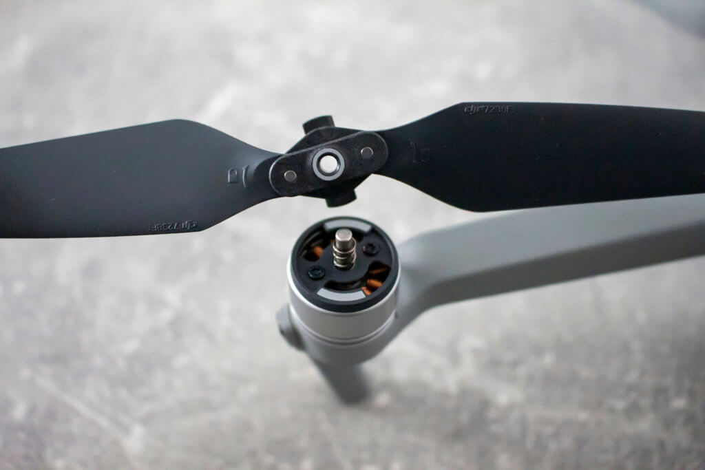 dji mavic air 2 propeller markiert