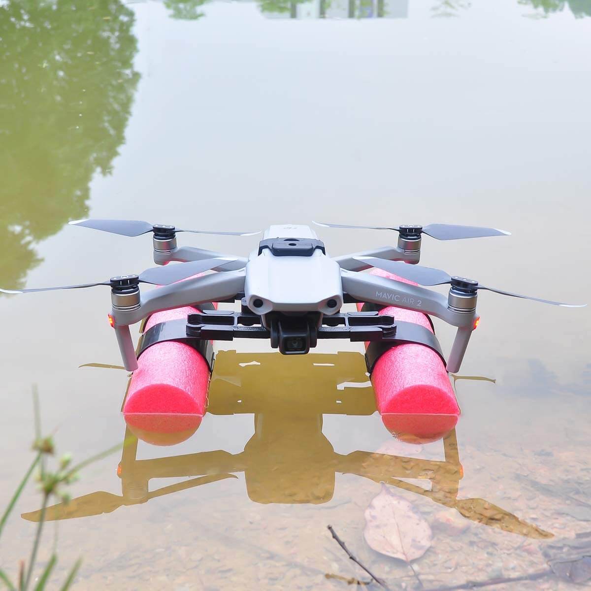 dji mavic air 2 wasser landegestell wasserfahrwerk