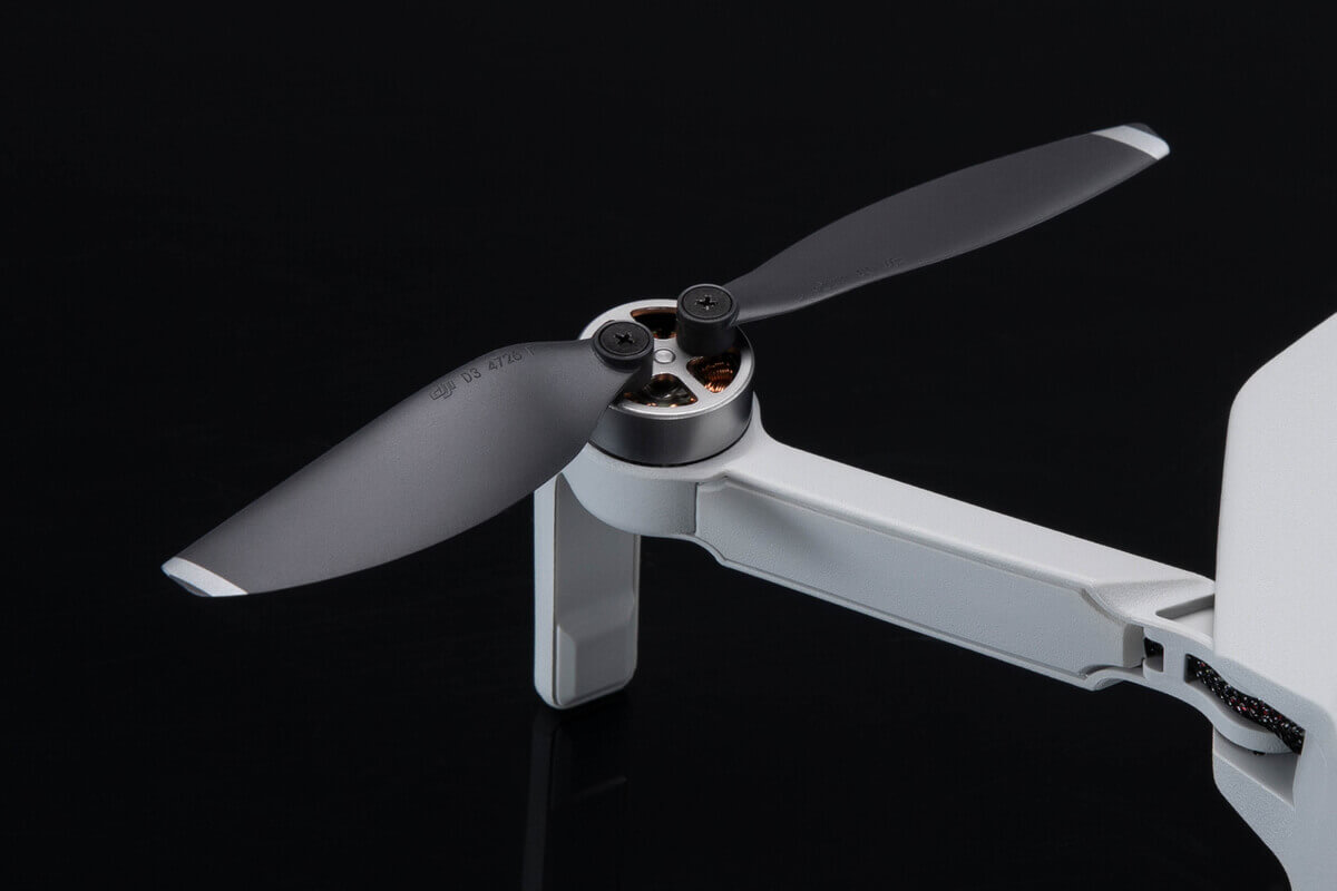 dji mavic mini propeller wechseln