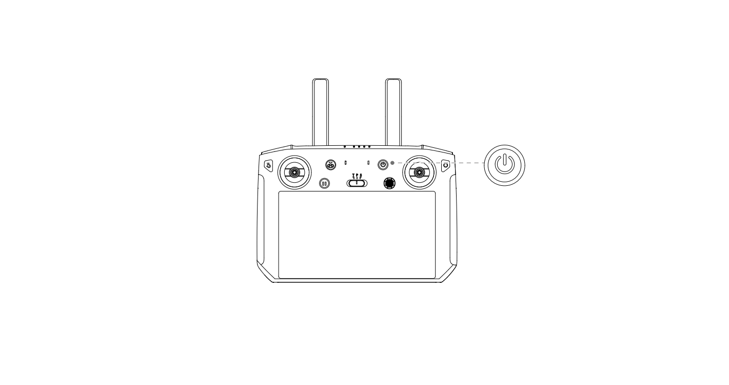 dji smart controller verbinden linken