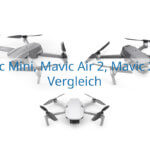 vergleichstabelle dji mavic mini dji mavic air 2 dji mavic 2 pro