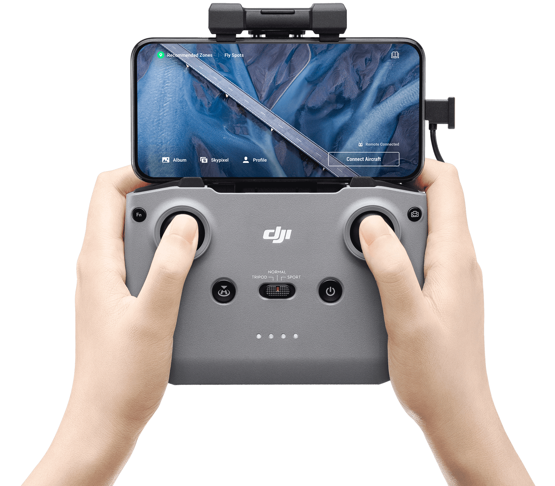 smartphone größe kompatibel mavic air 2