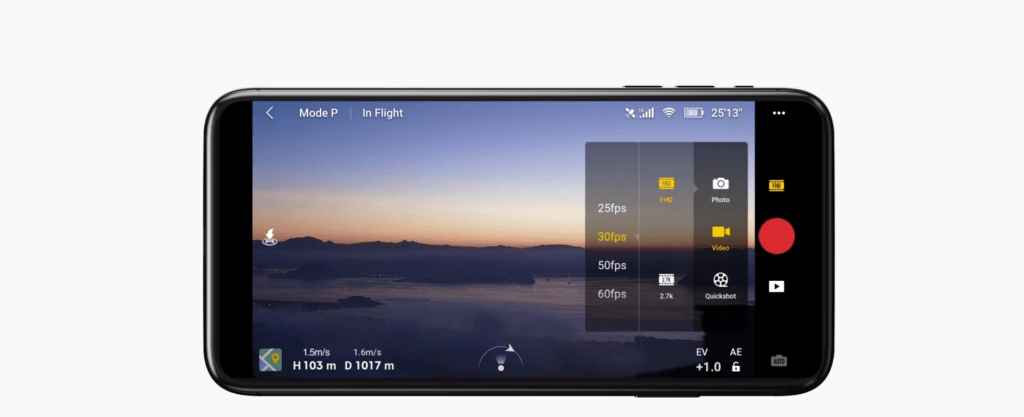 welche drohnen app dji fly app