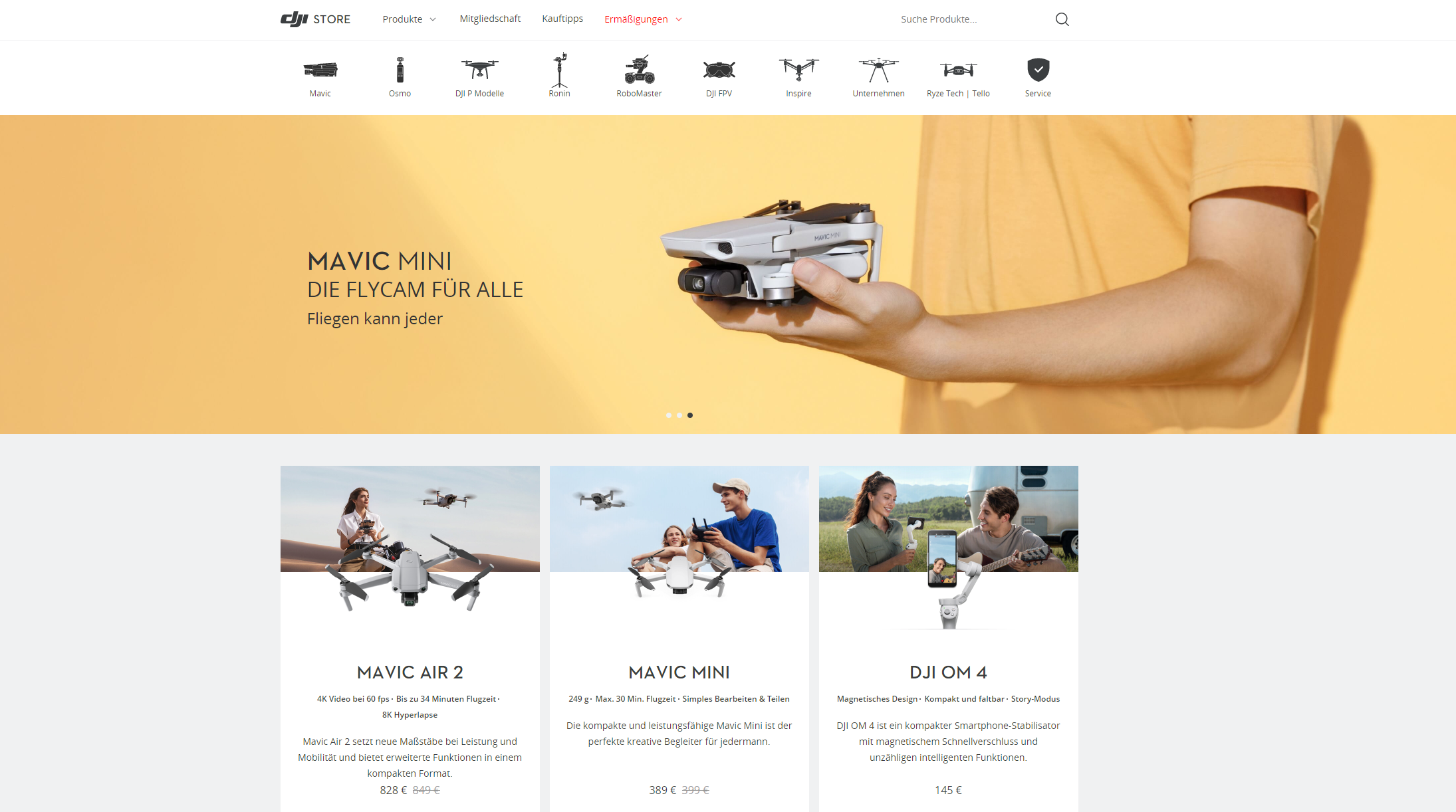 dji store versandkosten deutschland