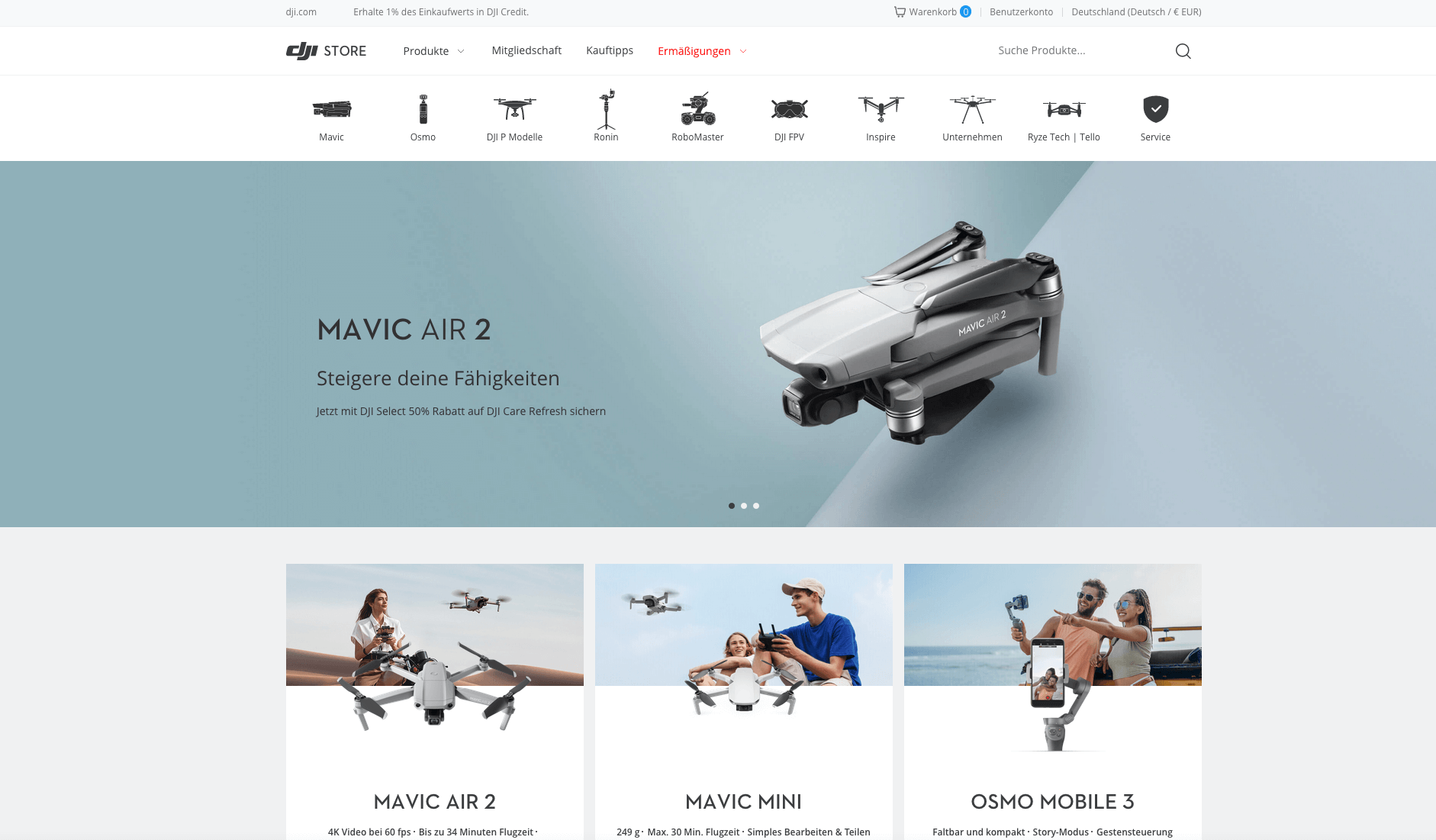 dji store vorteile nachteile drohne kaufen