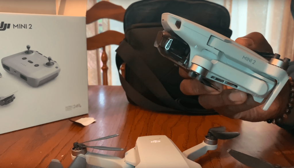 dji mini 2 unboxing drohne