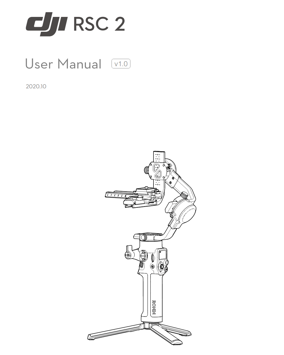 dji rsc 2 handbuch bedienungsanleitung