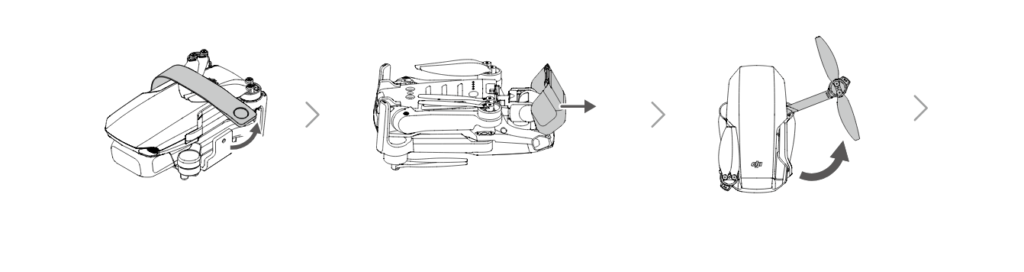 dji mini 2 in betrieb nehmen starten