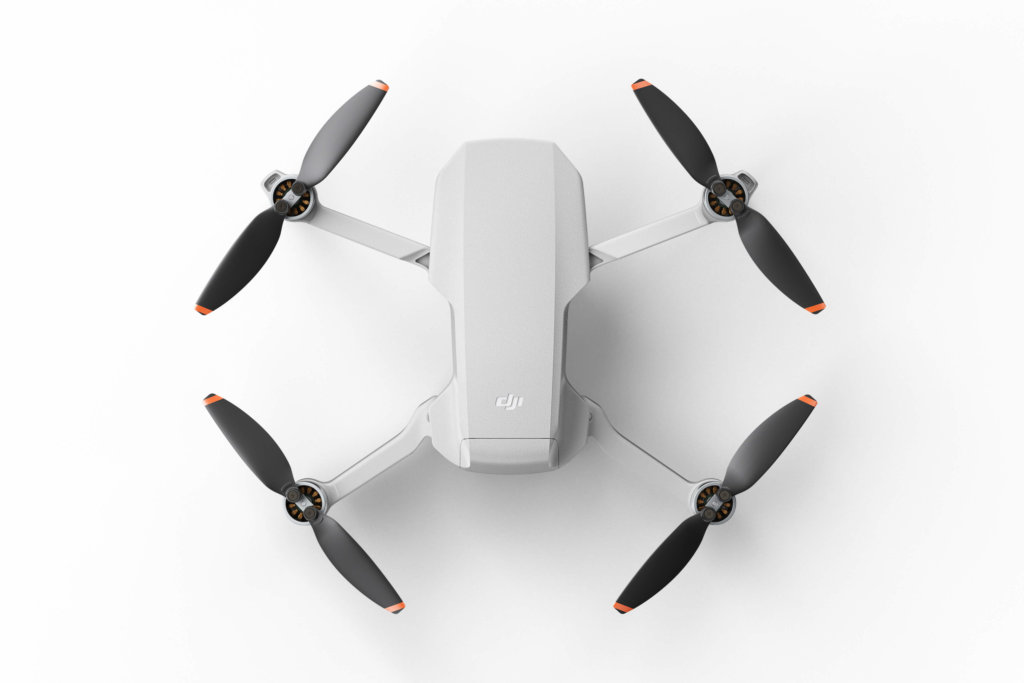 dji mini 2 top view