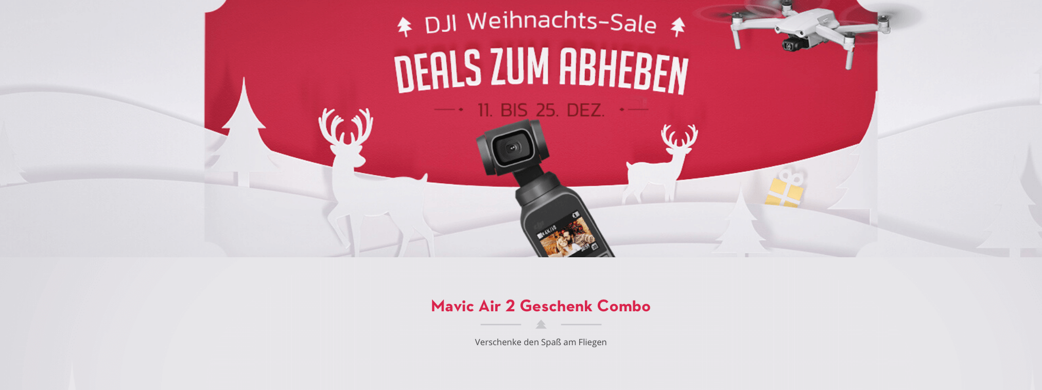 dji weihnachts sale 2020