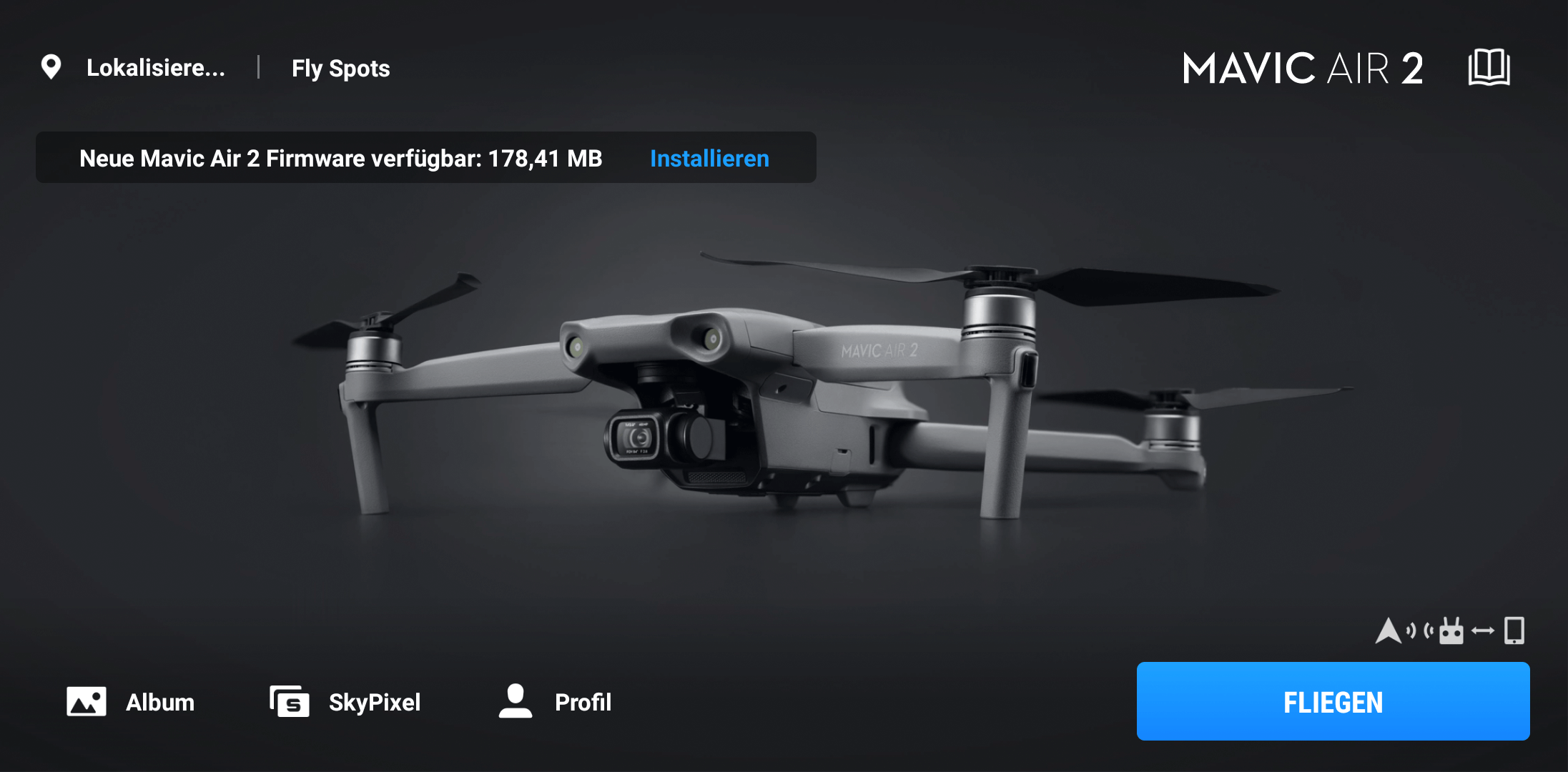 mavic air 2 firmware 01-00-0511 info