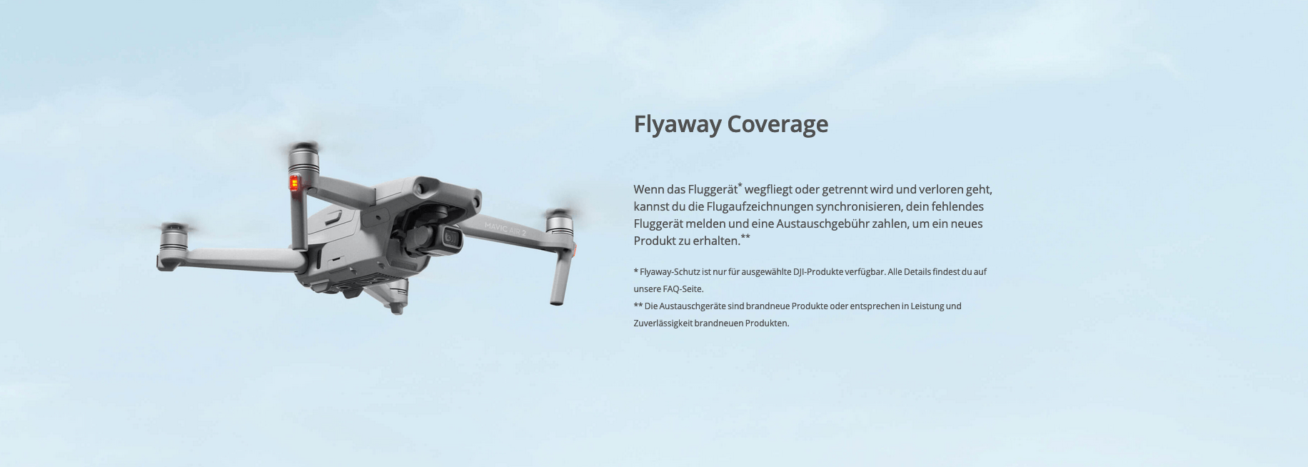 dji care refresh flyaway schutz