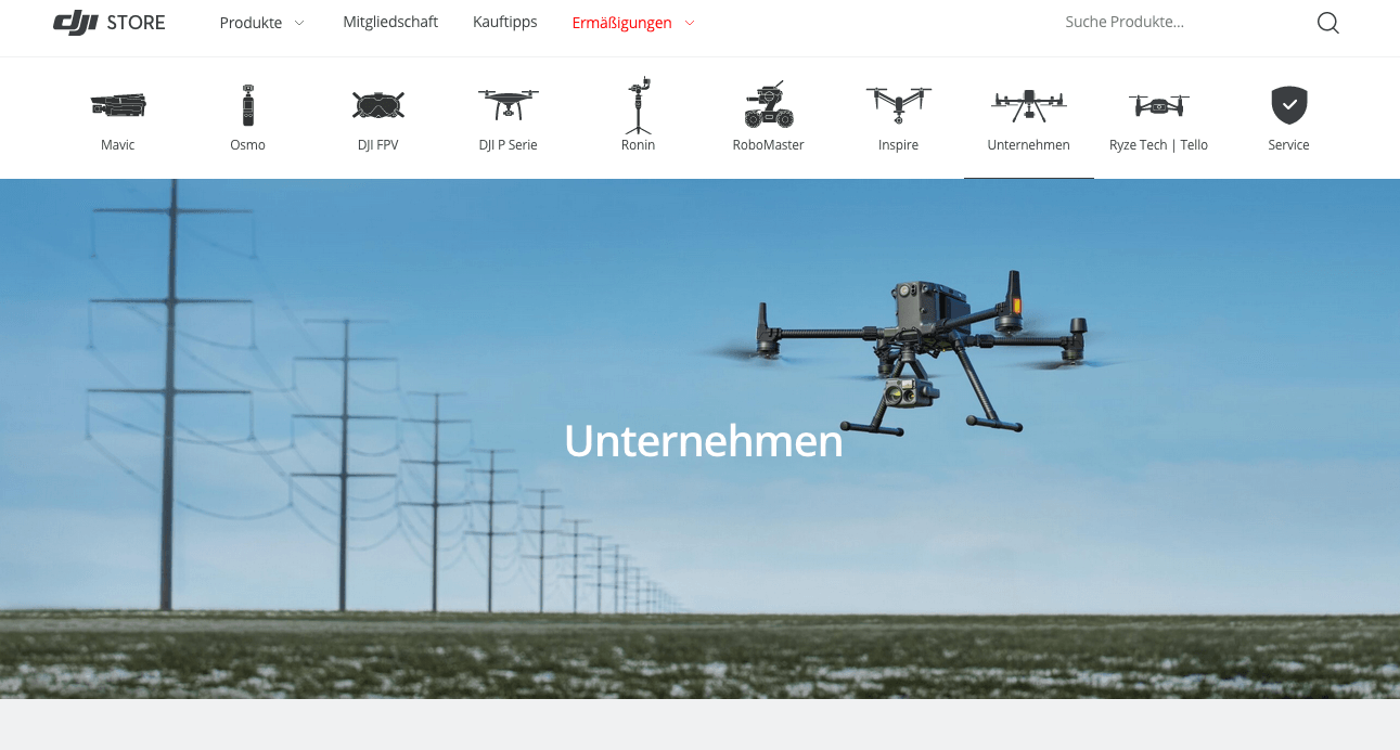 dji enterprise drohnen online store