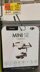 dji mini se peissschild