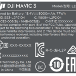 dji mavic 3 label