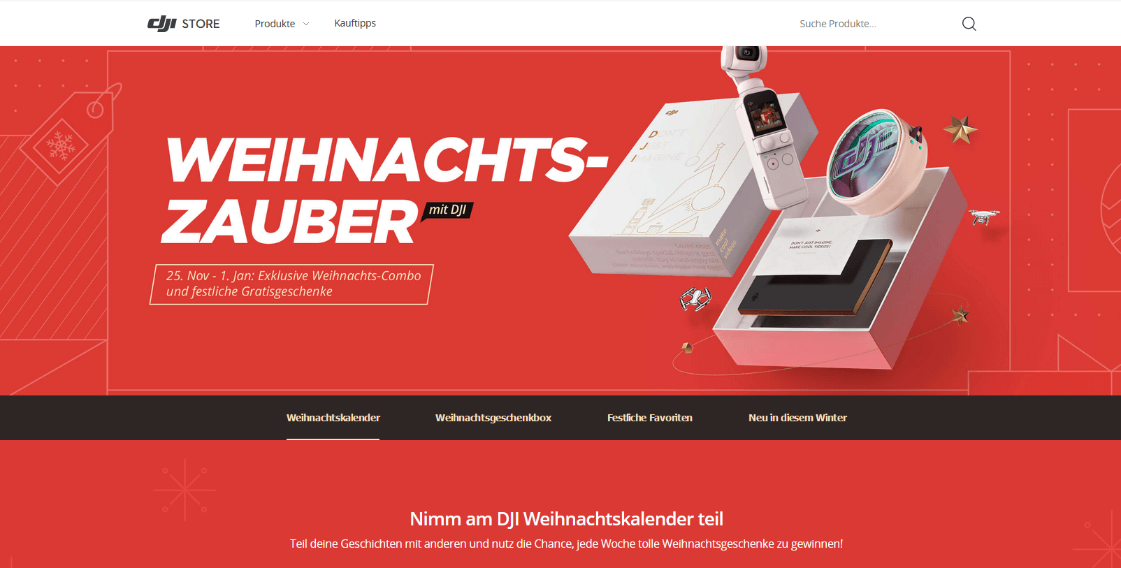 dji weihnachts gewinnspiel 2021 cover