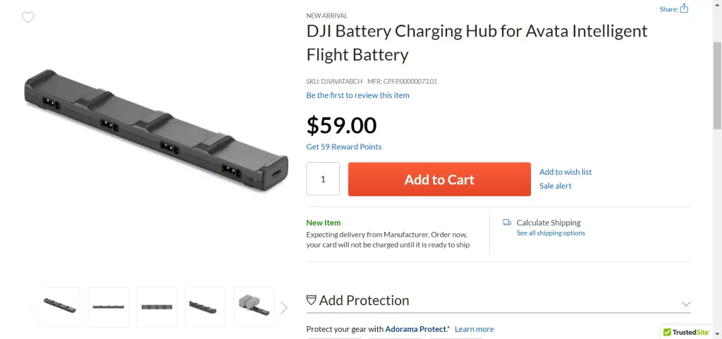 dji-avata-drone-accessories-leak- charging-hub