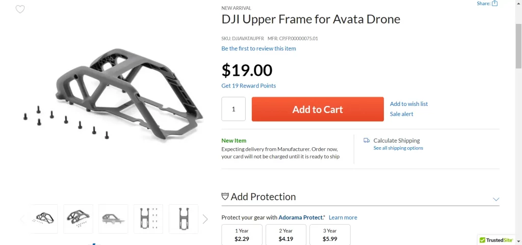 dji-avata-drone-accessories-leak-upper-frame
