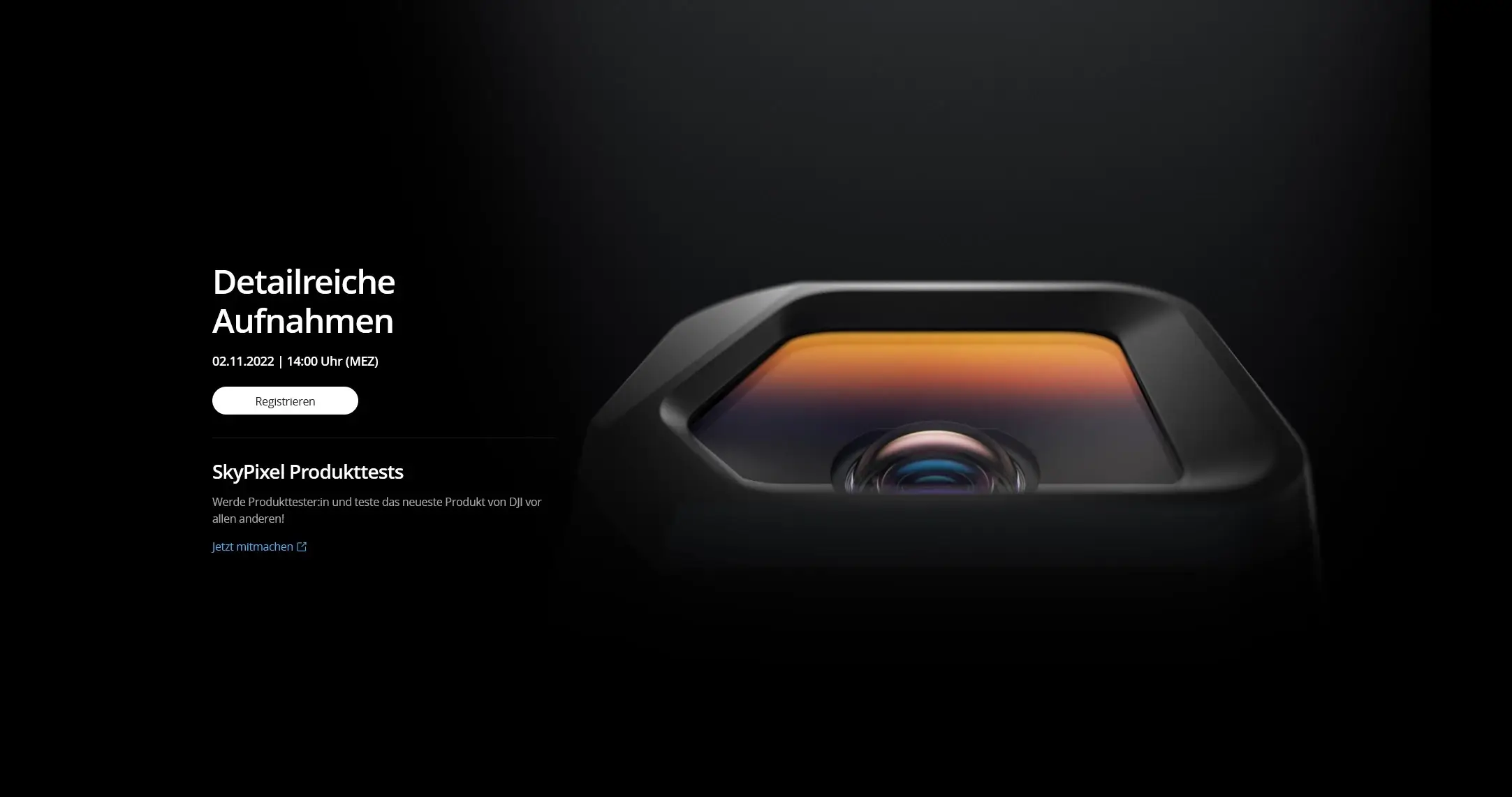 dji mavic 3 classic teaser page