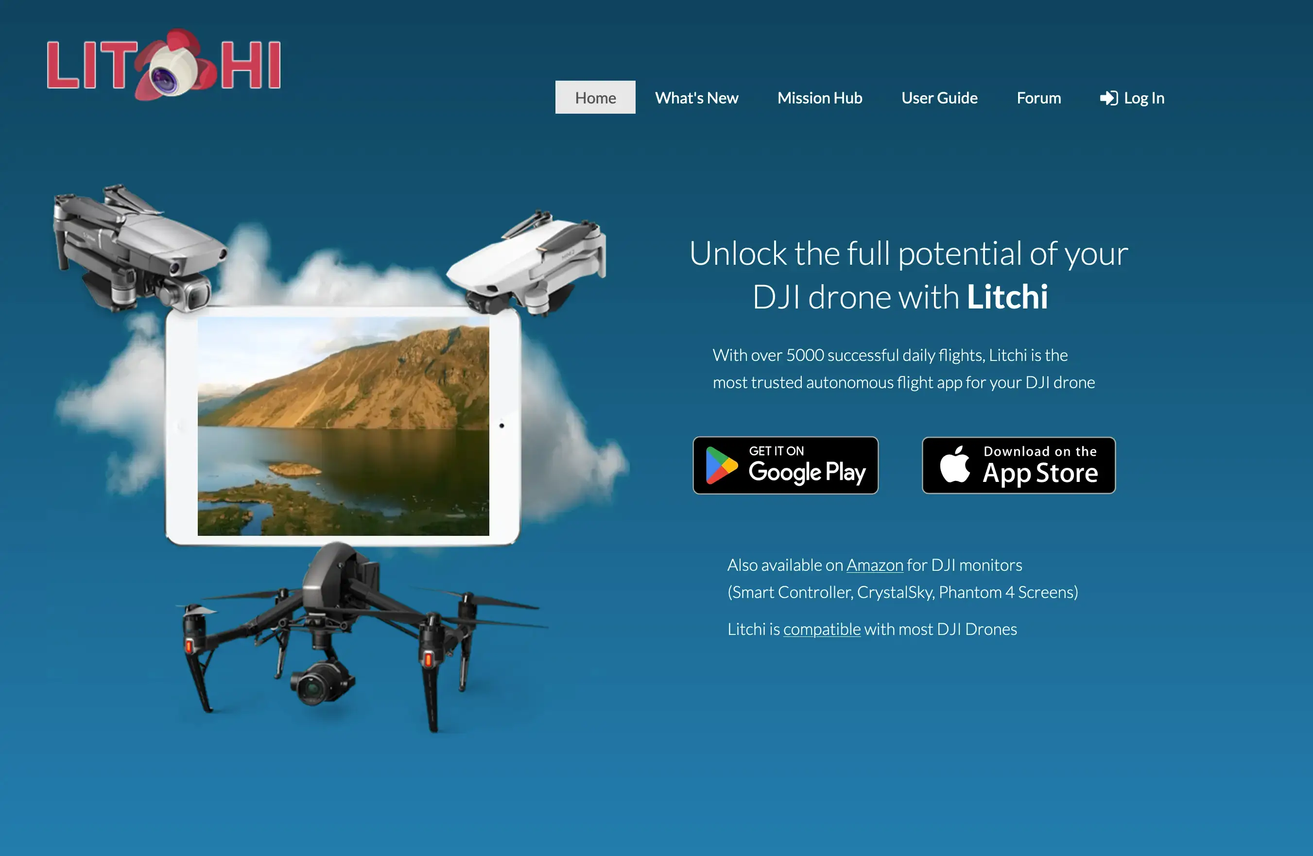litchi app for dji drones