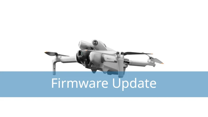 DJI Mini 4 Pro Firmware Update