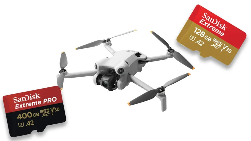 DJI Mini 4 Pro Memory Cards