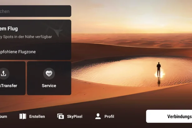 dji fly app home screen 2024