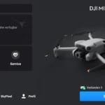 dji fly app home screen drone connected 2024