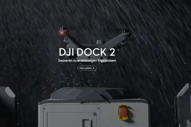 dji dock 2 in aktion