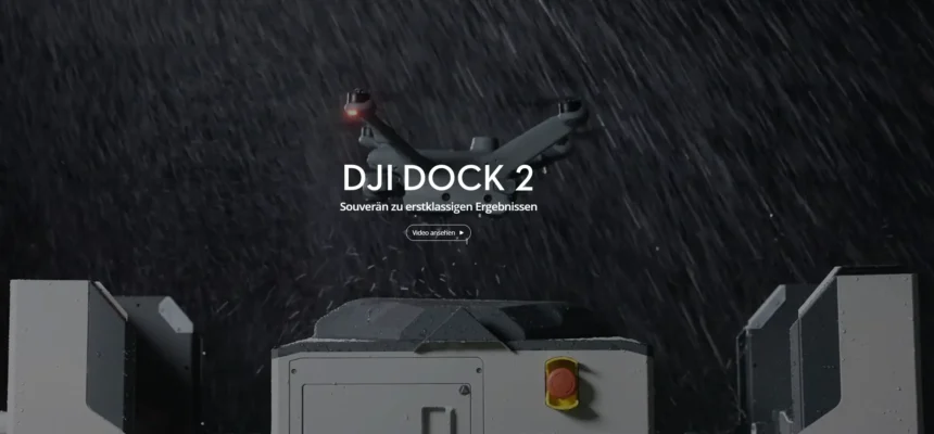 dji dock 2 in aktion